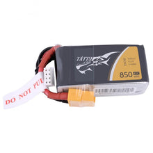 LiPo Аккумулятор Tattu 850mAh 11.1V 45C 3S1P (XT60)