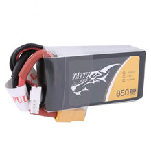 LiPo Аккумулятор Tattu 850mAh 11.1V 45C 3S1P (XT60)