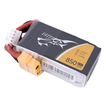 LiPo Аккумулятор Tattu 850mAh 11.1V 45C 3S1P (XT60)