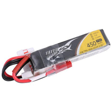 LiPo Аккумулятор Tattu 450mAh 7.4V 75C 2S1P для удлиненной рамы (JST-SYP)