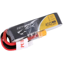 LiPo Аккумулятор Tattu 450mAh 7.4V 75C 2S1P для удлиненной H рамы (XT30)
