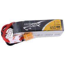 LiPo Аккумулятор Tattu 450mAh 14.8V 75C 4S1P для удлиненной H рамы (XT30)