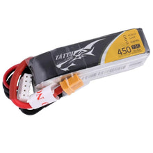 LiPo Аккумулятор Tattu 450mAh 14.8V 75C 4S1P для удлиненной H рамы (XT30)