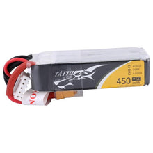 LiPo Аккумулятор Tattu 450mAh 14.8V 75C 4S1P для удлиненной H рамы (XT30)