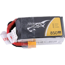 LiPo Аккумулятор Tattu 850mAh 11.1V 75C 3S1P (XT30)