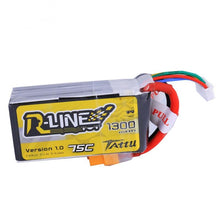 LiPo Аккумулятор Tattu R-Line 1300mAh 75C 4S1P (XT60)