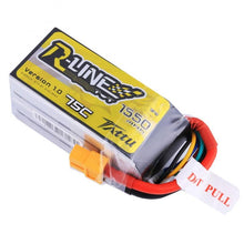 LiPo Аккумулятор Tattu R-Line 1550mah 4S1P 75C (XT60)