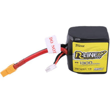 LiPo Аккумулятор Tattu R-Line 1300mAh 95C 4S1P квадратной формы (XT60)