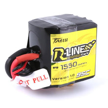 LiPo Аккумулятор Tattu R-Line 1550mAh 95C 4S1P квадратной формы (XT60)